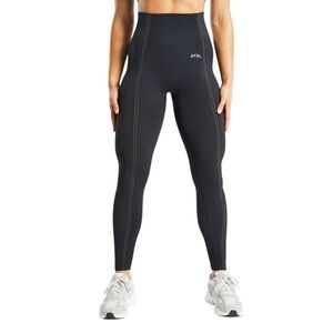 AYBL Womens Small‎ Black Mid Rise Reflex Seamless Leggings